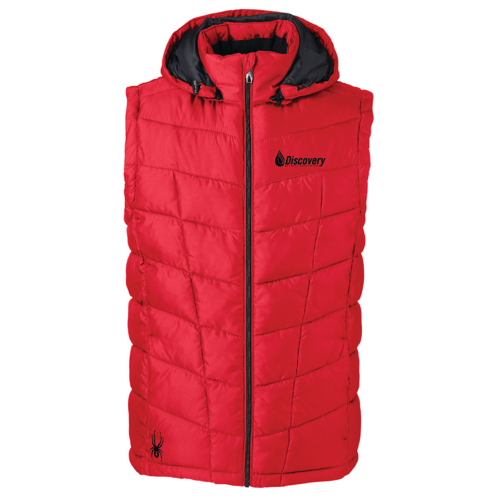 Spyder Men's Pelmo Puffer Vest (Red)
