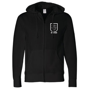Independent Trading Co Independent Trading Co. Full-Zip Hooded Sweatshirt (Black)