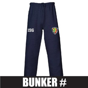 Badger Open Bottom Fleece Pant (Navy) Bunker Number