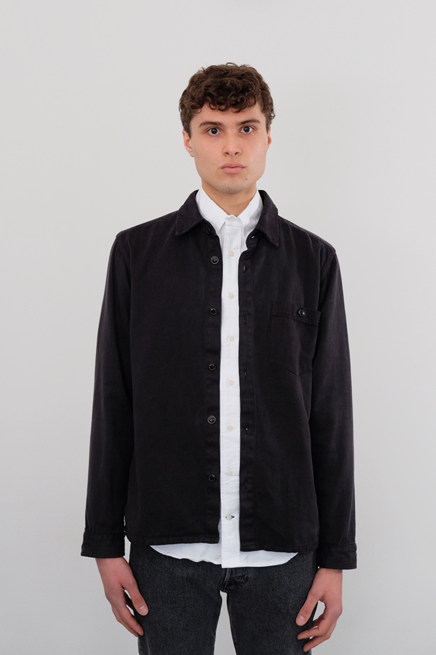 formal shirt with jacket