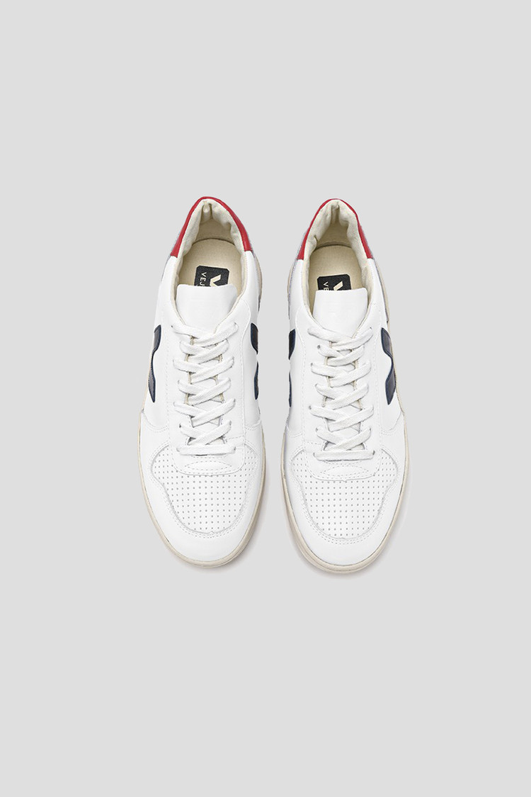 veja volley canvas sneaker in nautico pekin