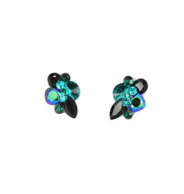 Jet, Emerald, Blue Zircon, Jet AB