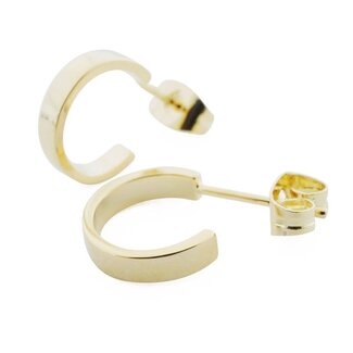 Honeycat Jewelry Huggie Hoop Earrings