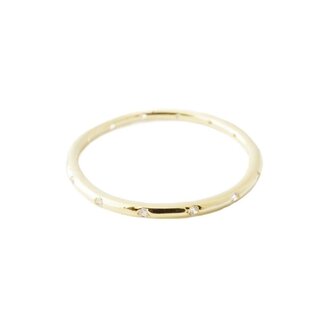 Honeycat Jewelry Dotted Crystal Band