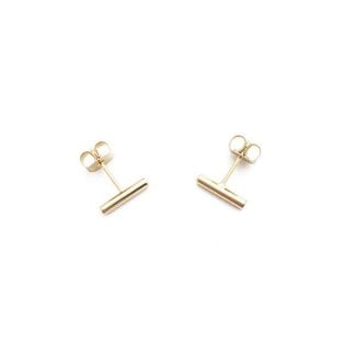 Honeycat Jewelry Midi Round Bar Earring