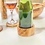 Natural OliveWood Wine Bottle Coaster
