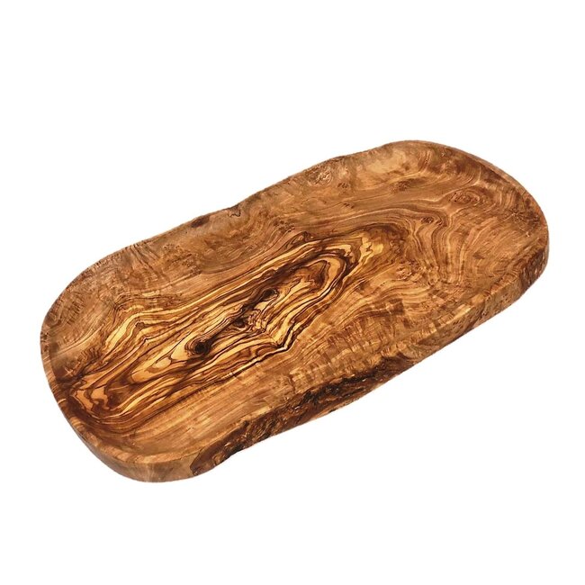 Natural OliveWood Serving Platter: 13-14"