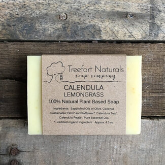 Treefort Naturals Calendula Lemongrass Soap