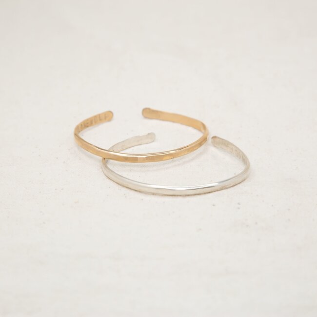 Lonewolf Collective Single Cuff Bracelet 14k Gold Fill