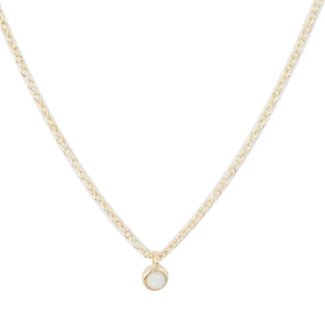 Honeycat Jewelry Opal Bezel Set Necklace