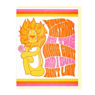 Lucky Horse Press I Ain't Lion Birthday