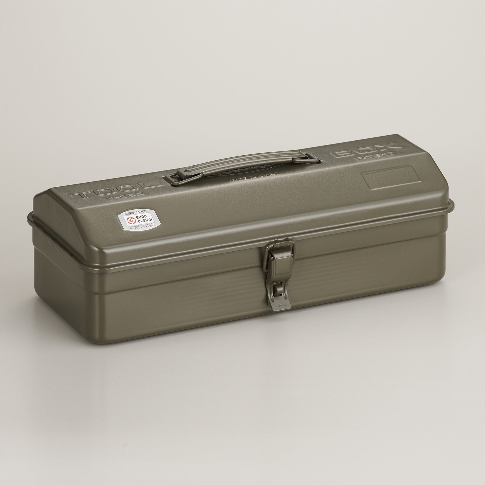 Toyo Toyo Steel Toolbox with Top Handle Y-350 Military Green