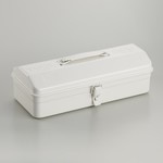 Toyo Toyo Steel Toolbox with Top Handle Y-350 White