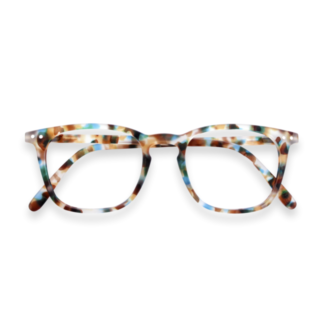 IZIPIZI Reader E Trapeze Blue Tortoise