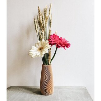Minimum Design Minimum Design Wave Vase Natural 20cm