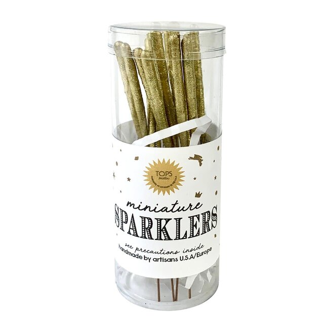 TOPS Malibu Gold Mini Sparklers in Tube