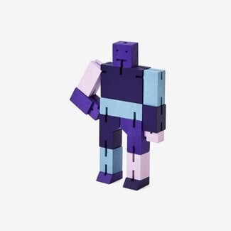 Areaware Areaware Cubebot Capsule Collection Micro Purple Multi