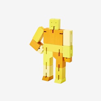 Areaware Areaware Cubebot Capsule Collection Micro Yellow Multi