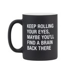About Face Designs Inc About Face Designs 13.5oz Mug Rolling Your Eyes