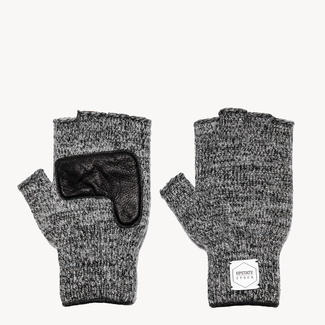 Upstate Stock Upstate Stock Fingerless Charcoal with Black Deerskin