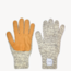 Upstate Stock Wool Full Finger Gloves Oatmeal/Natural Deerskin