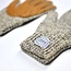 Upstate Stock Wool Full Finger Gloves Oatmeal/Natural Deerskin