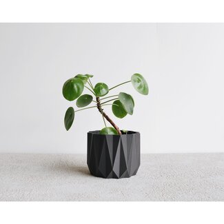 Minimum Design Minimum Design Origami Indoor Planter Black Large
