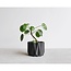 Minimum Design Origami Indoor Planter Black Large