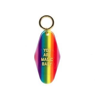 Golden Gems Rainbow You Are Magic Keychain