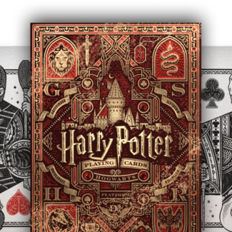 Theory 11 Harry Potter Red (Gryffindor) Playing Cards