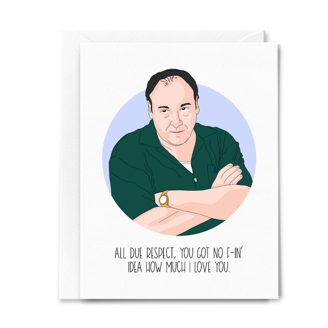 Tony Soprano All Due Respect