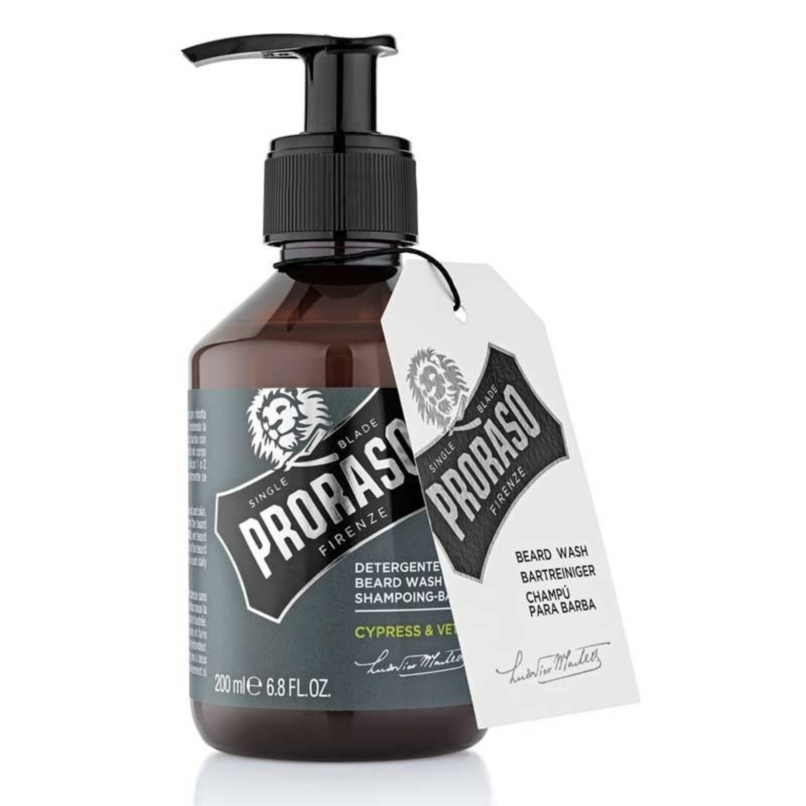 Proraso Proraso Beard Wash Cypress & Vetyver 6.8 oz / 200ml