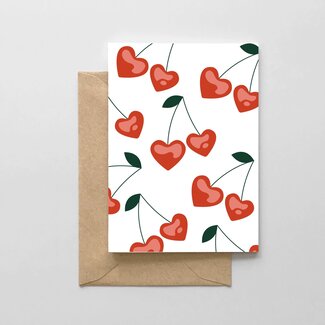 Spaghetti & Meatballs Heart Cherry Design