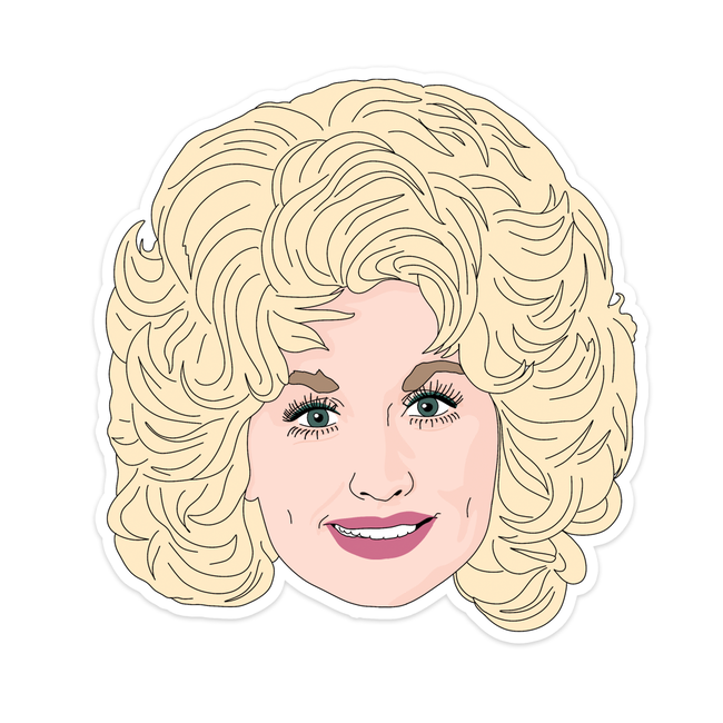 Sammy Gorin Sticker Dolly Parton