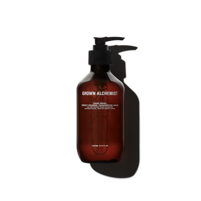 Grown Alchemist Hand Wash Sweet Orange, Cedarwood, Sage 300mL