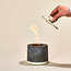 FLÎKR Fire Personal Fireplace Snuffing Lid Almond