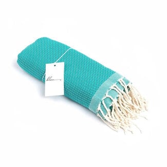 Blem Beach Accessories Turquoise The Luxe Towel