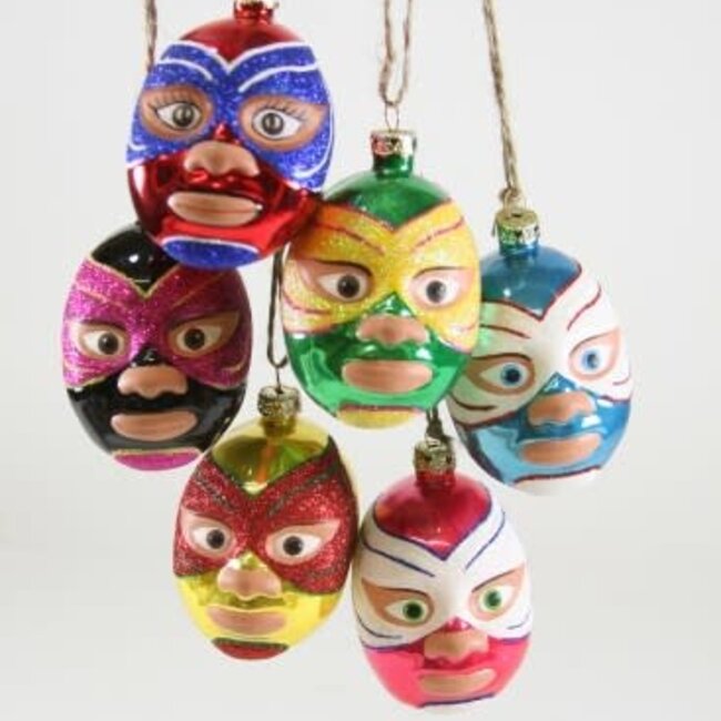 Mexican Wrestler Ornament