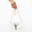 Mudpuppy Hanging Planter White Earthenware Large