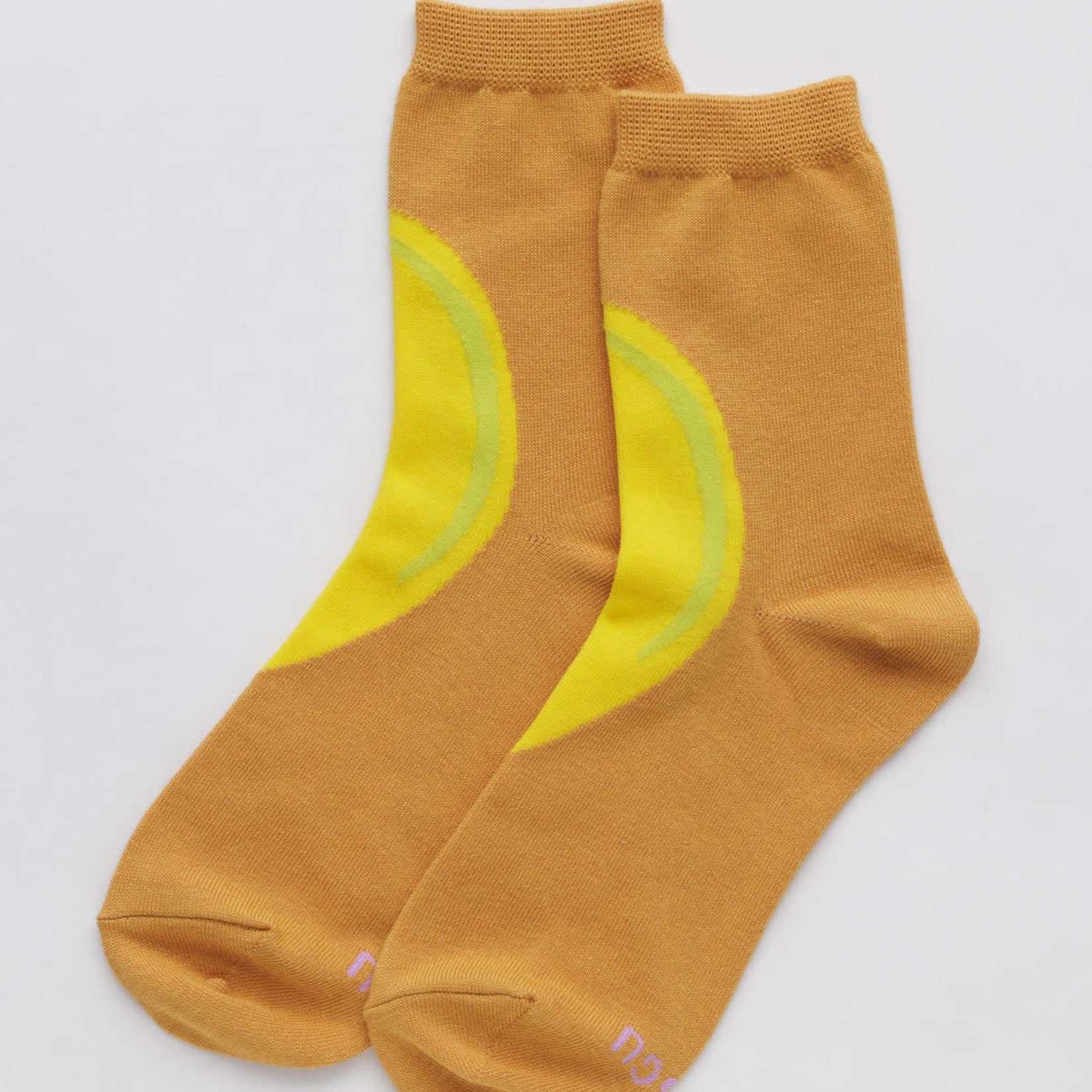 Baggu Baggu Crew Socks Banana