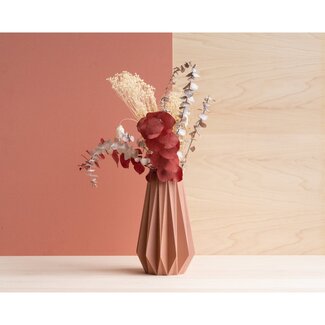 Minimum Design Minimum Design Origami Vase Terracotta 15cm