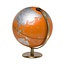 Gentlemen's Hardware 10" World Globe Light Orange