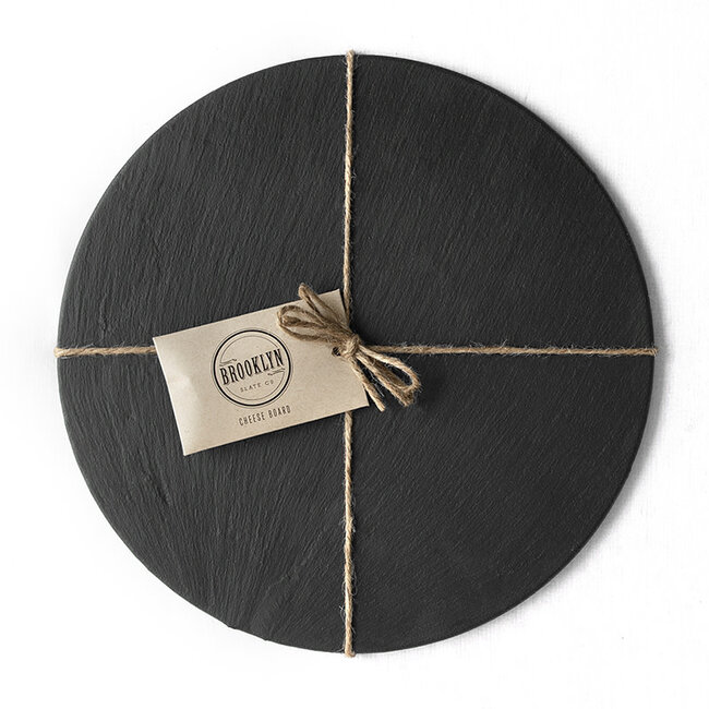 Brooklyn Slate Co Round Cheese Board 11.5"