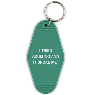 GetBullish GetBullish Keychain I Tried Adulting