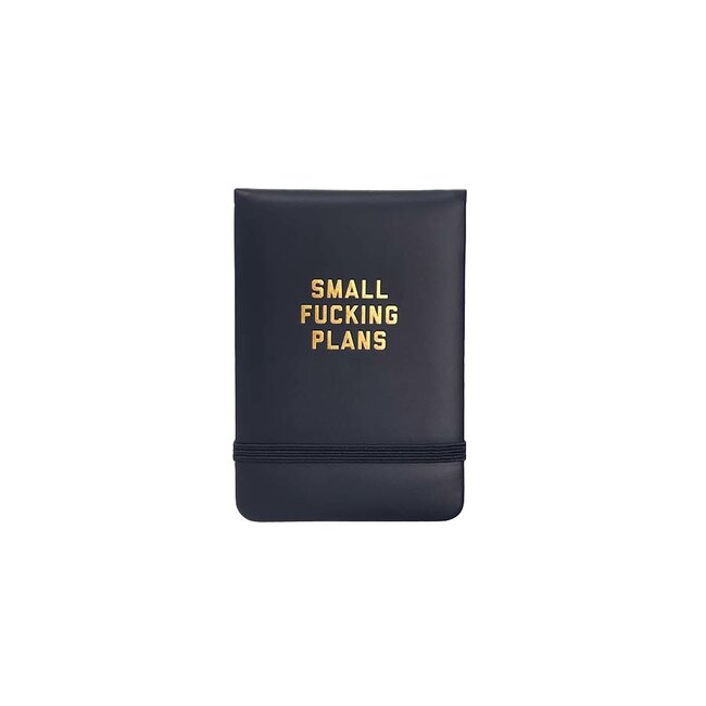 Black Small Fucking Plans Dotted Journal