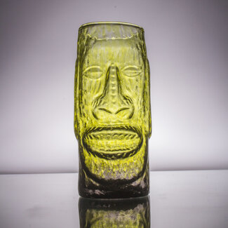 Andrew Iannazzi Andrew Iannazzi Moai Glass Tiki Mug Jungle Fog