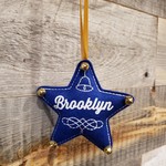 Enamoo Ornament Star Blue Brooklyn