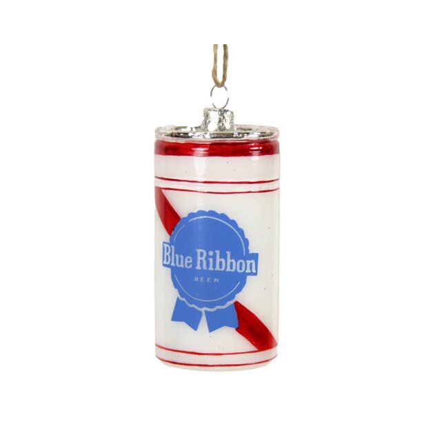 Blue Ribbon Beer Can Ornament