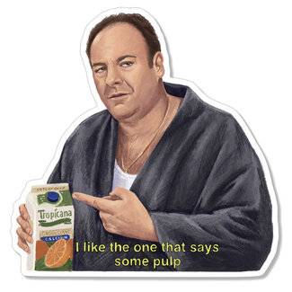 Ambar Del Moral Tony Soprano Sticker