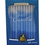 Ner Mitzvah Decorated Chanukah Candles Blue & White